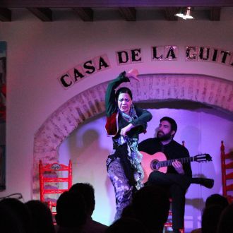 Flamenco v Casa de la guitarra, Sevilla, Španija. / Ana Godec