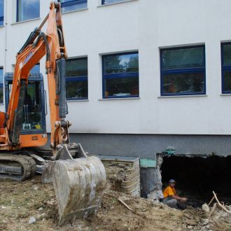 2014 07. 02. - Začetek gradnje male dvorane