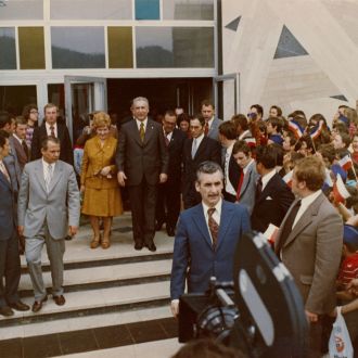 1973 05. 05. - Obisk Edvarda Giereka, predsednika Poljske delavske partije (predsednik Poljske), avtor nn